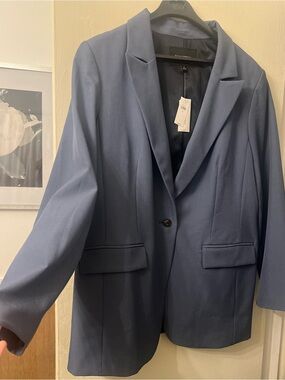 Banana Republic Slate Blue Women's Blazer